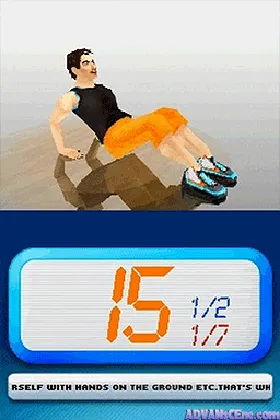 Personal Trainer DS for Men (Europe) (En,Fr,De,Es,It) screen shot game playing